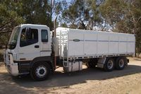 Builds of truck bodies and their bins.